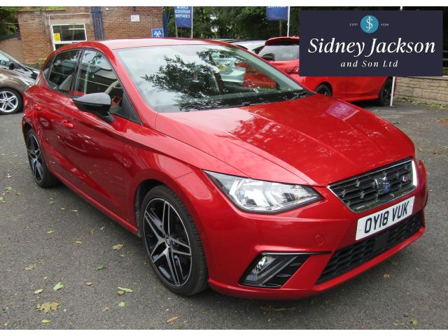 2018 (18) SEAT Ibiza 1.0 TSI FR Hatchback 5dr Petrol Manual Euro 6 (s/s) (115 ps)