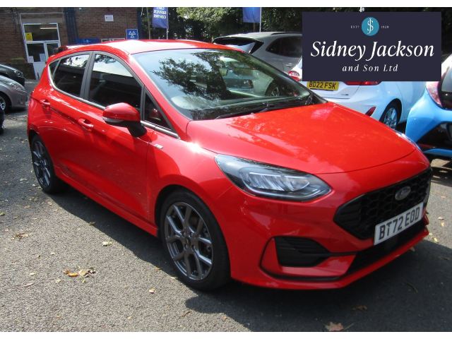 2022 (72) Ford Fiesta ST-Line 5 door 1.0L EcoBoost 125PS mHEV FWD 6-Speed Manual