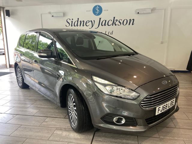 2018 (68) Ford S-Max 2.0 EcoBlue Titanium MPV 5dr Diesel Manual Euro 6 (s/s) (150 ps)