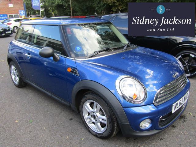 2012 (62) MINI Hatch One Hatchback 1.5l 98bhp Petrol 6 Speed Manual 3dr