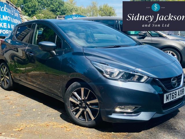 2019 (69) Nissan Micra 1.0 IG-T Tekna Hatchback 5dr Petrol XTRON Euro 6 (s/s) (100 ps)