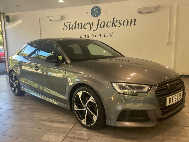 2019 (19) Audi A3 1.0 TFSI 30 Black Edition Saloon 4dr Petrol Manual Euro 6 (s/s) (116 ps)