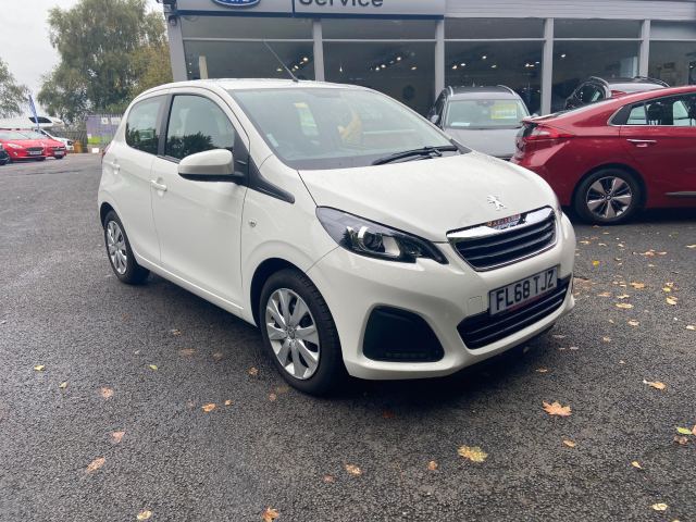 2018 (68) Peugeot 108 1.0 Active Hatchback 5dr Petrol Manual Euro 6 (72 ps)