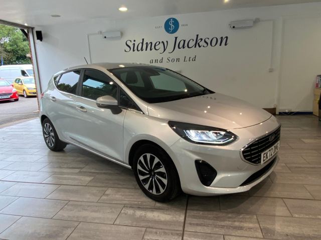 2022 (72) Ford Fiesta Titanium 5 door 1.0L EcoBoost 125PS mHEV FWD 7-Speed PowerShift